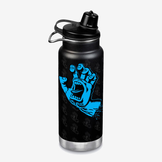 32oz-tkwide-with-chug-cap-santa-cruz-screaming-hand-m6 K32TKWCG-BK-SantaCruze_ScreamingHand.jpg